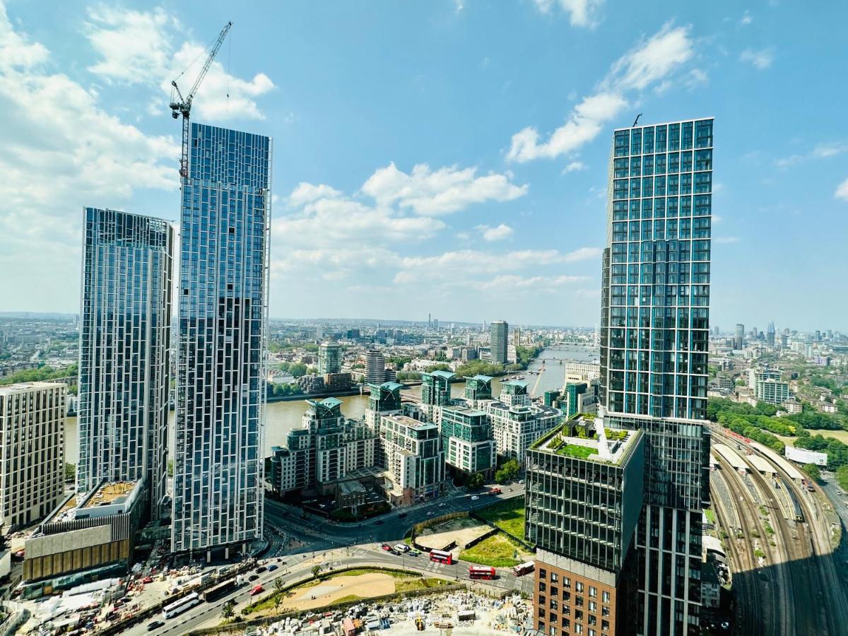 Luxury Central Flat With Stunning Views And Pool Лондон Экстерьер фото